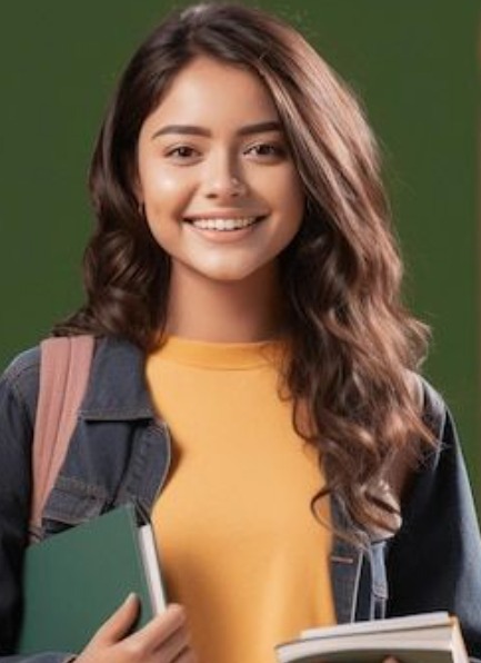 Young woman student - The Young Dreamer